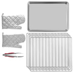 VEVOR Commercial Convection Oven,21L/19Qt,Quarter-Size Conventional Oven Countertop,1440W 3-Tier Toaster with Front Glass Door,Electric Baking Oven with Trays Wire Racks Clip Gloves