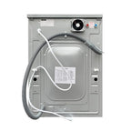 Pemberly Row Pet Compact 110V Vented/Ventless 15 lbs Combo Washer Dryer Silver