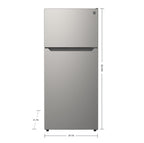 Kenmore 30" 20.2 Cu. ft. Capacity Standard Refrigerator with Top Freezer, Adjustable Shelves, White