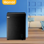 WANAI 5.0 Cu.ft Compact Freezer, Fast Cooling, Top Door Design, Energy-Efficient Deep Freezer White