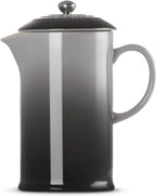 Stoneware French Press, 34 oz., Oyster