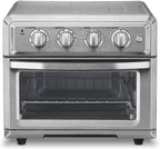 Air Fryer + Convection Toaster Oven by Wangxin, 7-1 Oven with Bake, Grill, Broil & Warm Options, Stainless Steel, TOA-60
