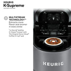 Keurig K-Supreme Black Single-Serve K-Cup Pod Coffee Maker