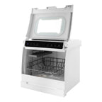 User-Friendly Dishwasher, Touchscreen Control with Visual Window, Top-Load Design with Sunken Handle, Easy for Elderly Users
