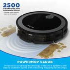 iHome AutoVac Luna Pro New 3-in-1 Robot Vacuum and Vibrating Mop with Auto Empty Base, Self-Emptying, Smart Mapping, Wi-Fi Connected, LIDAR Navigation, Mop Combo, Pet Hair, Hard Floor, Carpet