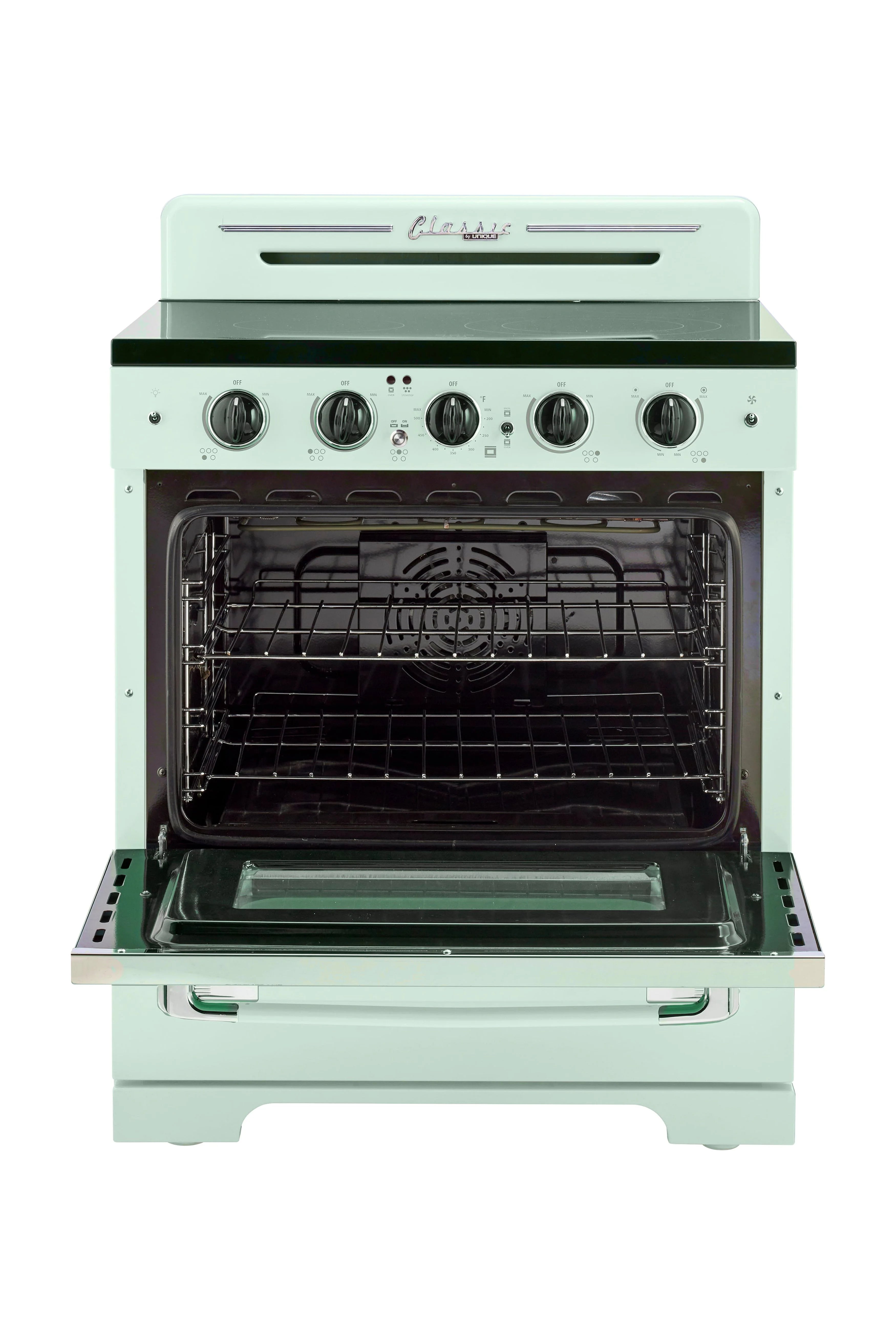 Unique Appliances Oven 30.0 in 3.9 cu/ft Electric Freestanding Range in Marshmallow White
