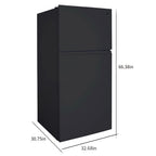 Kenmore 33-inch 20.4 Cu. ft. ENERGY STAR? Standard Refrigerator/Freezer w/Icemaker, Stainless Steel