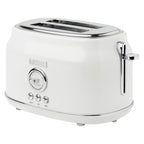 Haden Dorset 2 Slice Wide Slot Stainless Steel Toaster, Cedar Green/Chrome