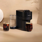 Nespresso Vertuo Pop+ Cold Value Added Bundle by De'Longhi, Liquorice Black