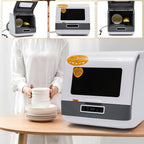 Large Capacity Portable Countertop Dishwasher 3 Washing Programs 1200W 110V
