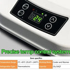 CAMOTUSE Portable Electric Cooler Warmer Truck Car Fridge Refrigerator Camp Mini Freezer NEW