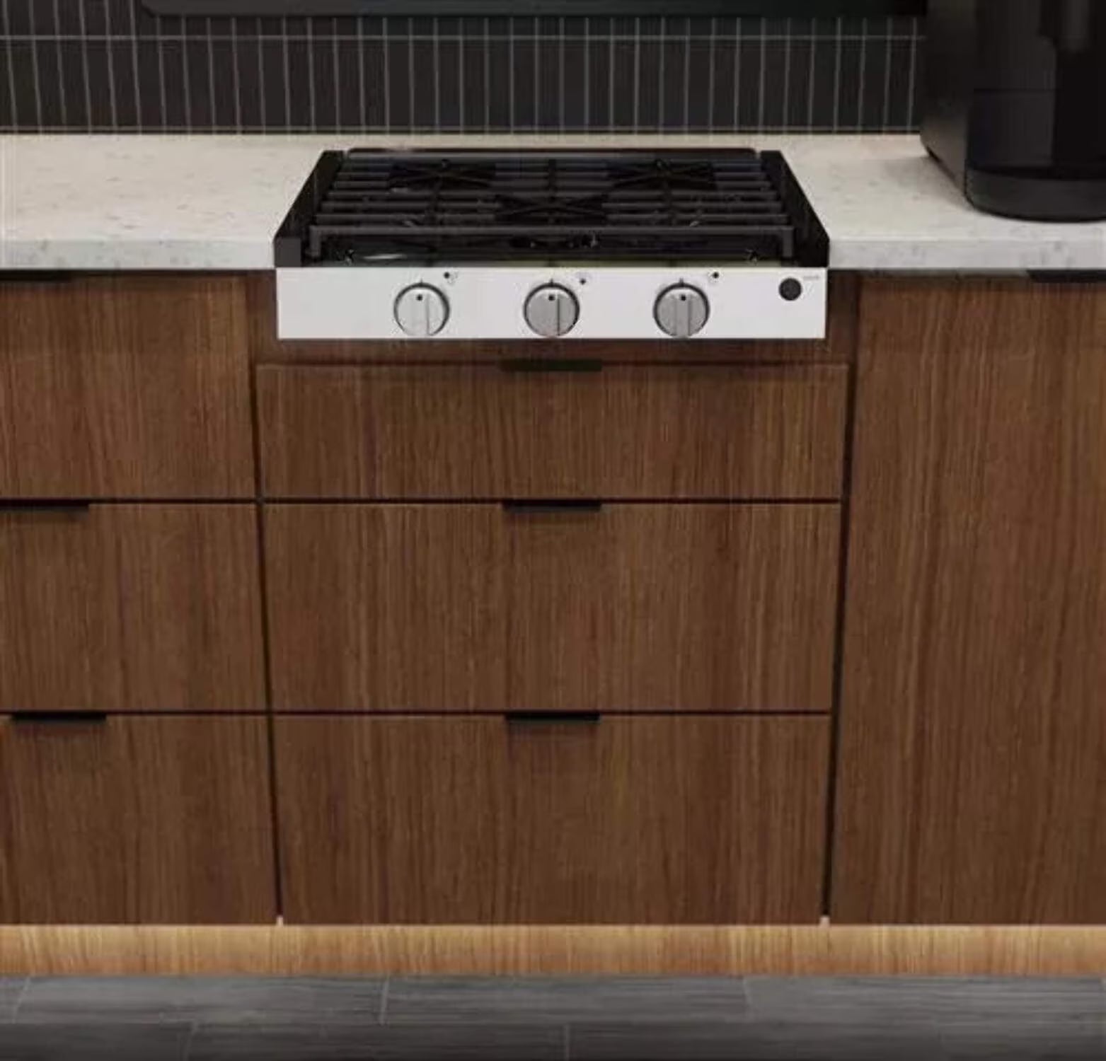GE Appliances | Profile Range Top | PLU621RTSS | 21"