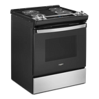 WHIRLPOOL WEC310S0LS slide in electric range