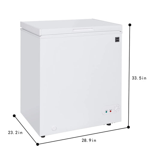 Arctic Chef 5.0 Cu ft Chest Freezer, White
