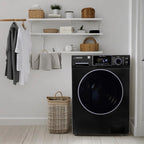 Equator 1.6 cu.ft./15 lbs Black 110V Front load Washer 15 programs + Pet Cycle