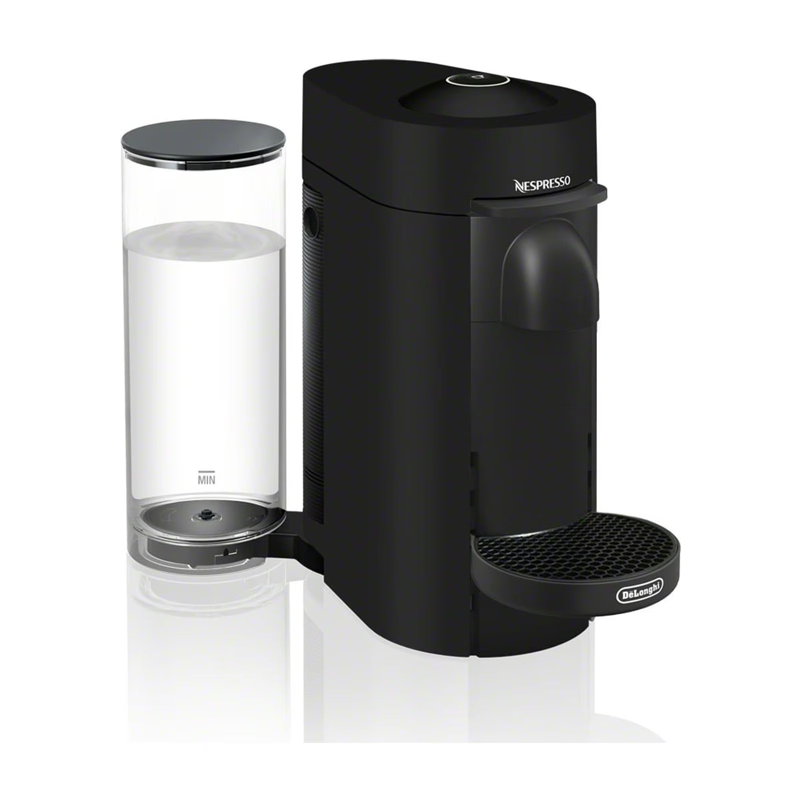 Nespresso New Vertuo Plus Deluxe Coffee and Espresso Machine by De'Longhi, Black, Single-Serve Brewers