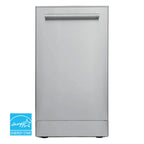 Avanti 18-Inch Built In 6 Cycle Compact Kitchen Dishwasher, Stainless Steel