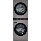 LG WKE100HVA 4.5/7.4 Cu. Ft. Smart Front Load WashTower - Graphite Steel