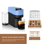Nespresso Vertuo Pop+ Coffee and Espresso Maker by De'Longhi, Pacific Blue