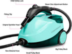 Nozzle, Separate Brushes for Ironing, Nylon, Glass, Carpet, Car, Metal, and Floor. Sleeves and Towel, Measuring Cup (Cyan)