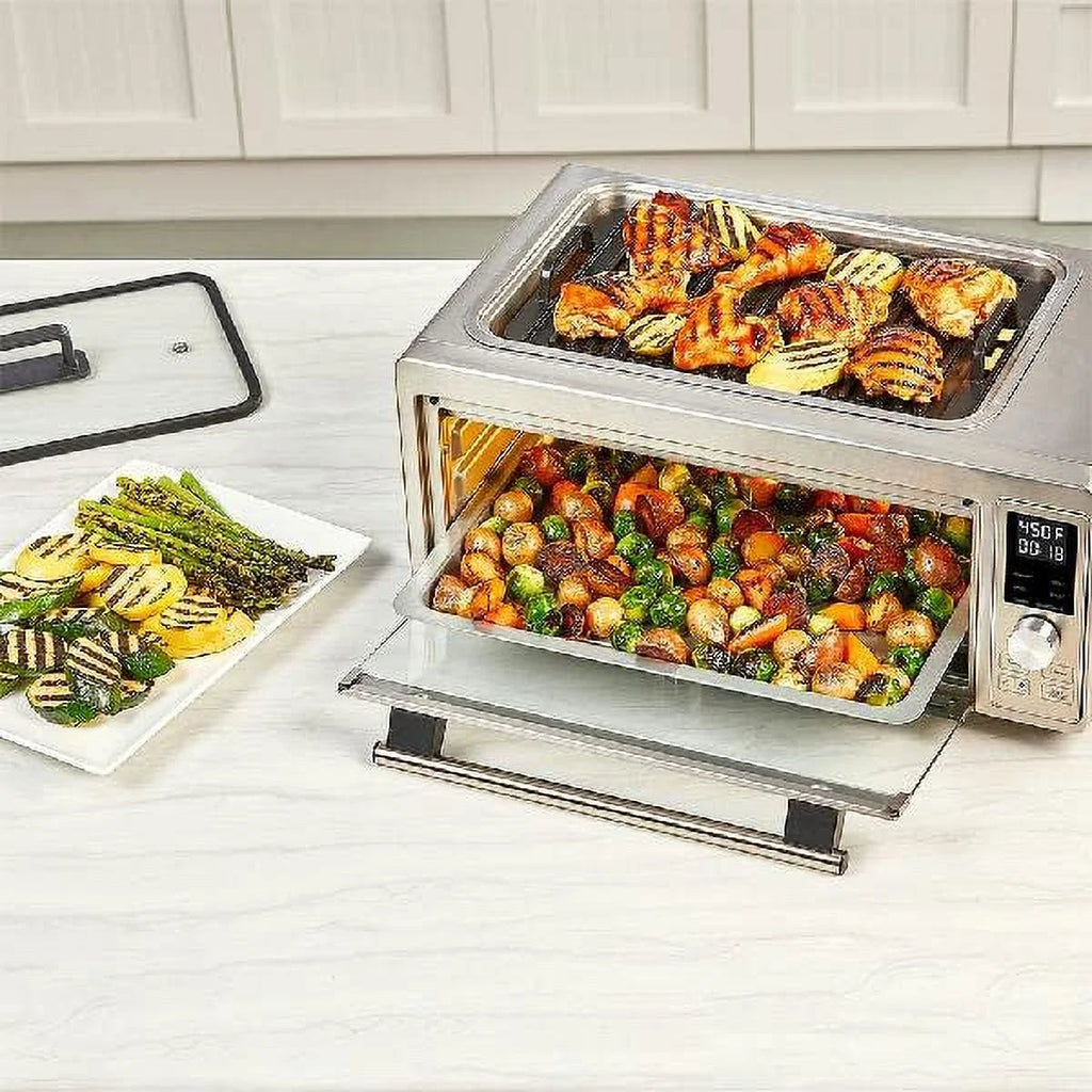 Emeril 4-00707-01 Power Grill 360, 6-in-1 Countertop Convection Toaster Oven