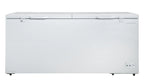 Hamilton Beach 25 Cu. Ft. Chest Freezer, 2 Doors, Garage Ready, White