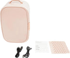 12L Skincare Fridge Pink Mini Beauty Fridge Cooler & Warmer Portable Personal Refrigerator for Cosmetic Storage Compact Fridge for Bedroom, Office, Dorm and Car