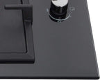 K&H 4 Burner 24 Inch Built-in LPG/Propane Gas Stove Top Glass Surface Cast Iron Cooktop UL/ETL Certified 4-GCW-LPG