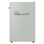 Frigidaire 4.5 cu. ft. retro compact fridge built-in side bottle opener W: 21.65" x L: 22.24" X H: 32.91" (Azure)