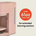 Bella VersaBrew 2-in1 Coffee Maker 60oz Tank - Blossom