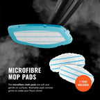 Pursteam ScrubMaster Steam Mop with Dual Scrubbing Head, LED Headlights, Adjustable Steam Control, Anti-Slip Swivel Head, Cable Holder & Upright Lock