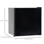 Resenkos 1.1 Cu.Ft Countertop Mini Freezer, Compact Upright Freezer with Removable Shelves, Red