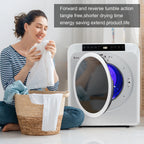 Ktaxon 3.5 cu. ft. Compact Electric Dryer, White