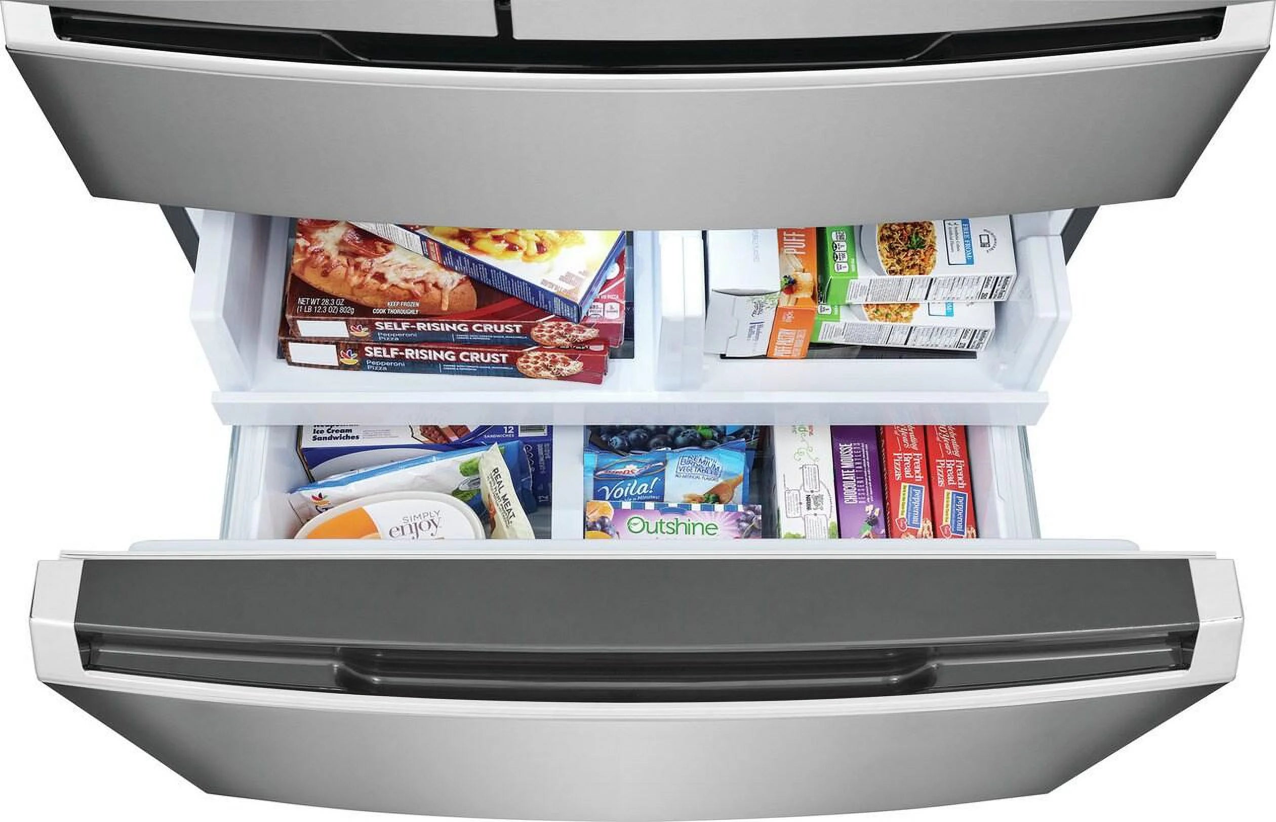 Frigidaire Grms2773a Gallery 36" Wide 26.3 Cu. Ft. Energy Star Certified French Door
