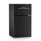 Frestec 3.2 Cu.Ft Compact Refrigerator, 2 Door, Black, Energy-Saving, Quiet, Mini Fridge