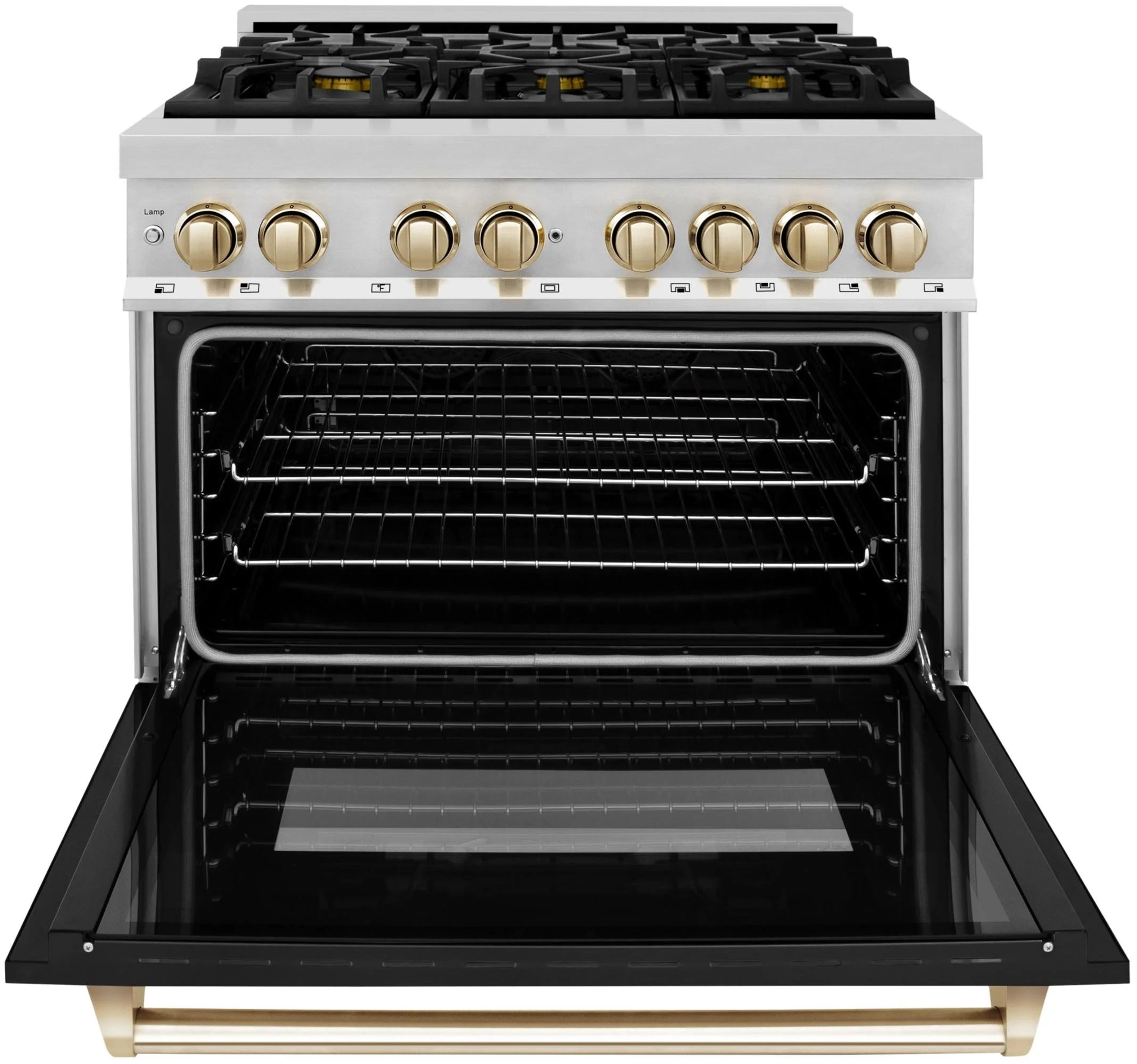 ZLINE KITCHEN AND BATH RAZWM36G professional gas range