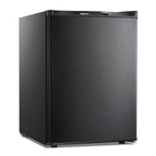 KNDKO 2.6Cu.ft Upright Freezer, Mini Freezer with Reversible Single Door, Removable Shelves, Adjustable Thermostat for Home/Kitchen/Office, Silver