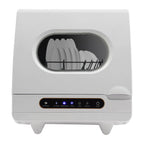 1200W mini Portable Countertop Dishwasher 360�� Rotating Deep Cleaning Dishwasher