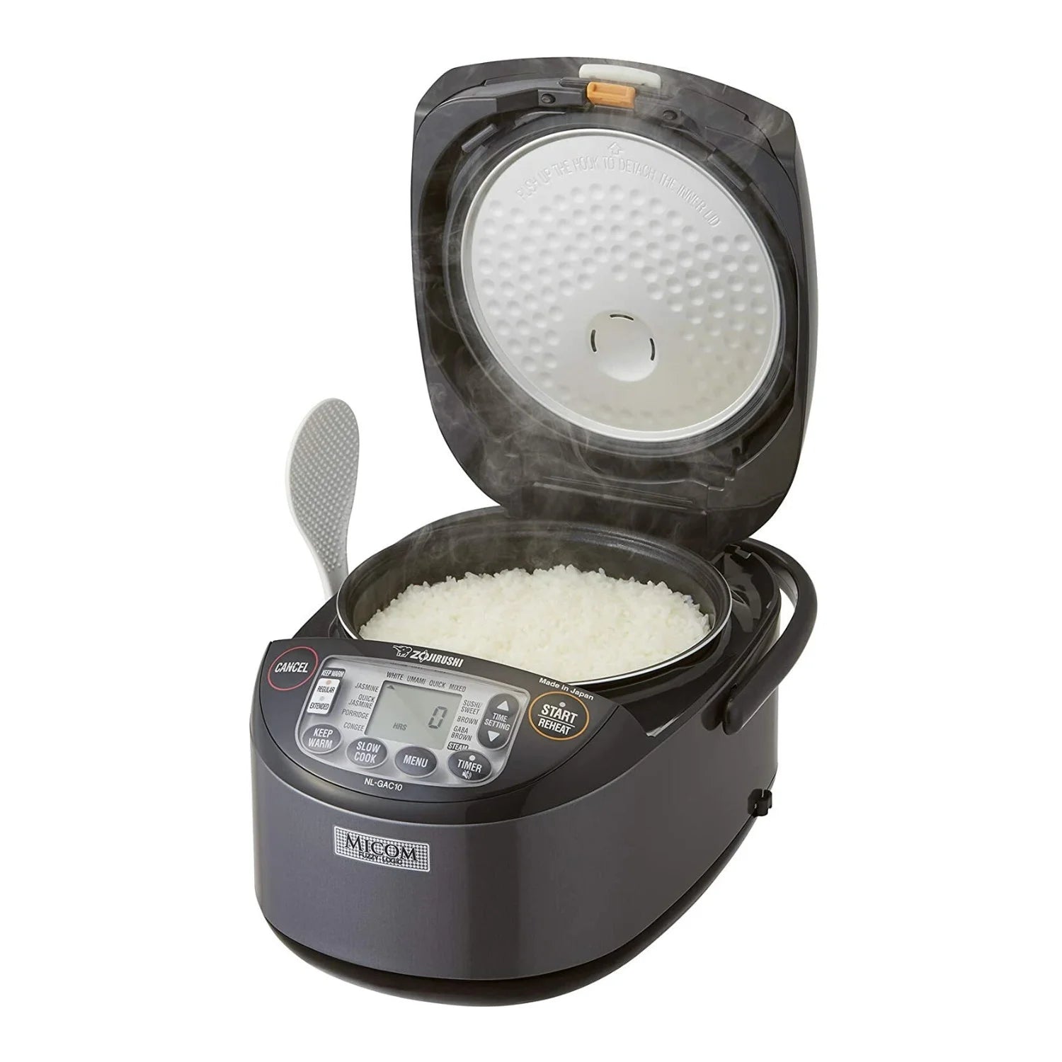 Zojirushi NL-GAC18BM 10 Cup (Uncooked) Umami Micom Rice Cooker and Warmer