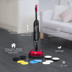 Ewbank 3-in-1 Floor Cleaner, Scrubber, and Polisher Machine, Lightweight, 2200 RPM, EP170
