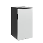 Edgestar Br1000 18" Wide Refrigerator For Kegerator Conversion - Stainless Steel