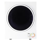 Zimtown 1.6 cu ft 110 V White Electric Compact Clothes Dryer