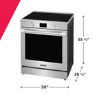 Frigidaire Professional 30" Induction Range with Air Fry, Stainless Steel