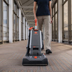 Hoover Commercial HushTone 13+ Plus Upright Vacuum Cleaner, Gray, CH54113