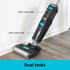 BLACK+DECKER Vacuum + Wash Duo Multi-Surface Cordless with Accessories, BXUVXA01