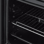 24" Electric Single Wall Oven with 8 Baking Modes 2.5Cu.ft Built-in Electric Convection Oven with Air Frying Function 3D Surround Heating with Double-Layered Glass Door 3000W