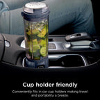 Ninja Blast Portable Blender, Cordless, 18oz. Vessel, Personal Blender for Shakes & Smoothies, BPA Free, Leakproof Lid & Sip Spout, USB-C Rechargeable, Dishwasher Safe Parts, Metallic Purple,