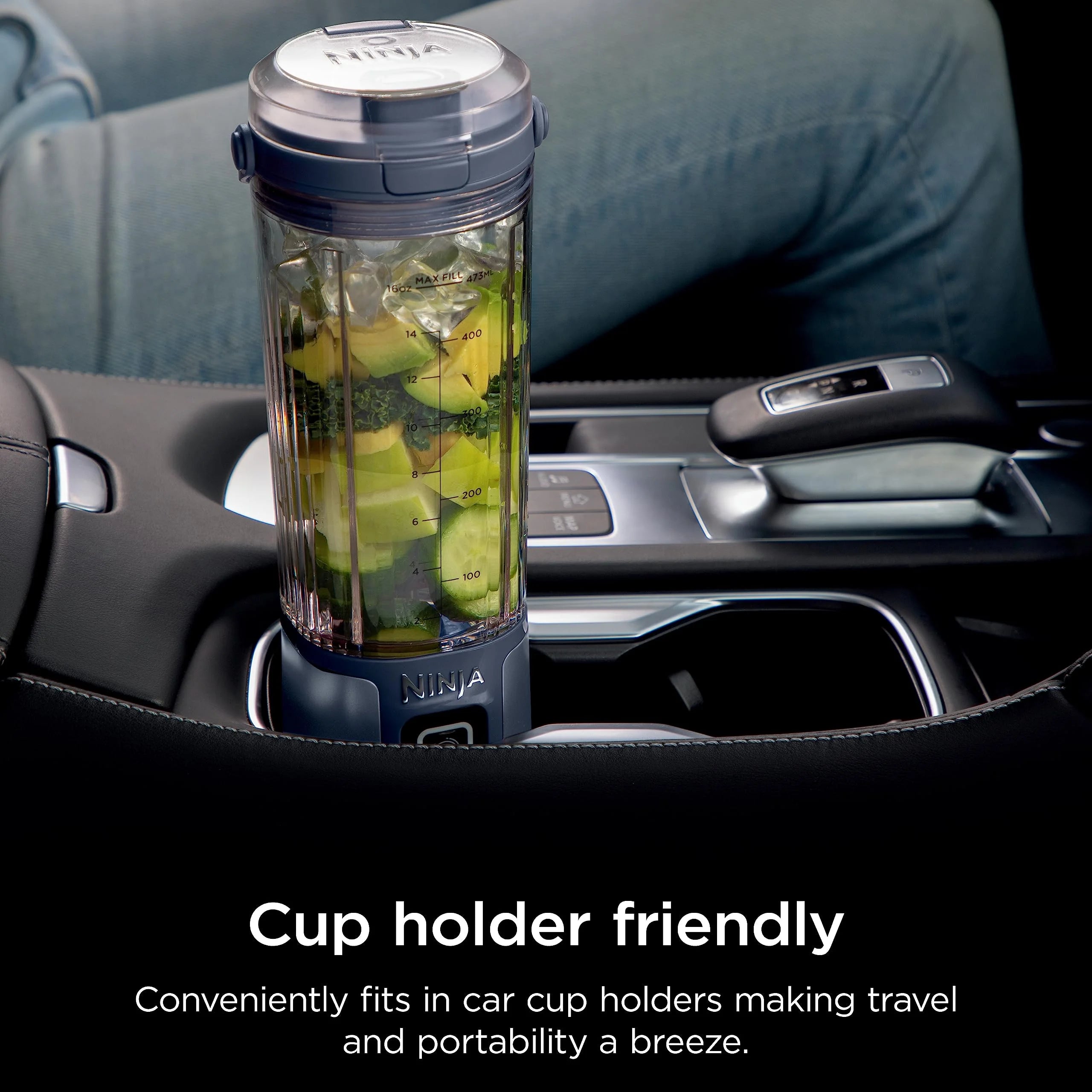 Ninja Blast Portable Blender, Cordless, 18oz. Vessel, Personal Blender for Shakes & Smoothies, BPA Free, Leakproof Lid & Sip Spout, USB-C Rechargeable, Dishwasher Safe Parts, Metallic Purple,