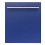 ZLINE 24 in. Top Control Dishwasher with Stainless Steel Tub and Modern Style Handle, 52dBa (DW-24)