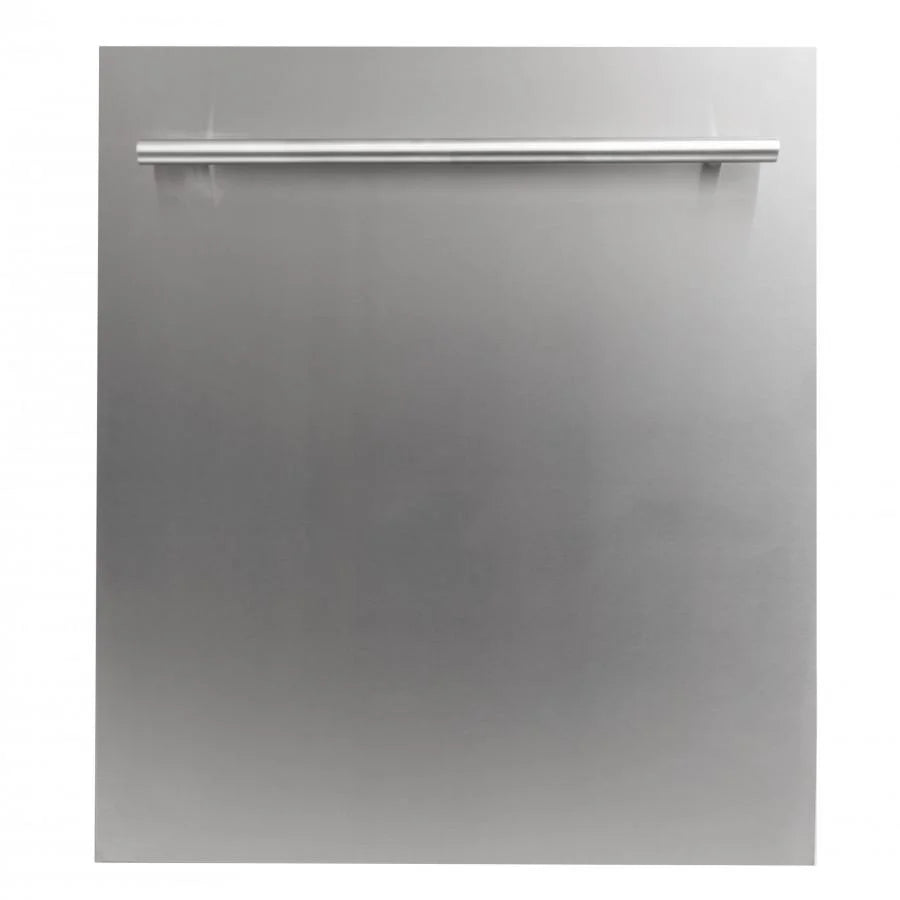 ZLINE 24 in. Top Control Dishwasher with Stainless Steel Tub and Modern Style Handle, 52dBa (DW-24)